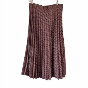 ANTHROPOLOGIE PLEATED LONG SKIRT!!